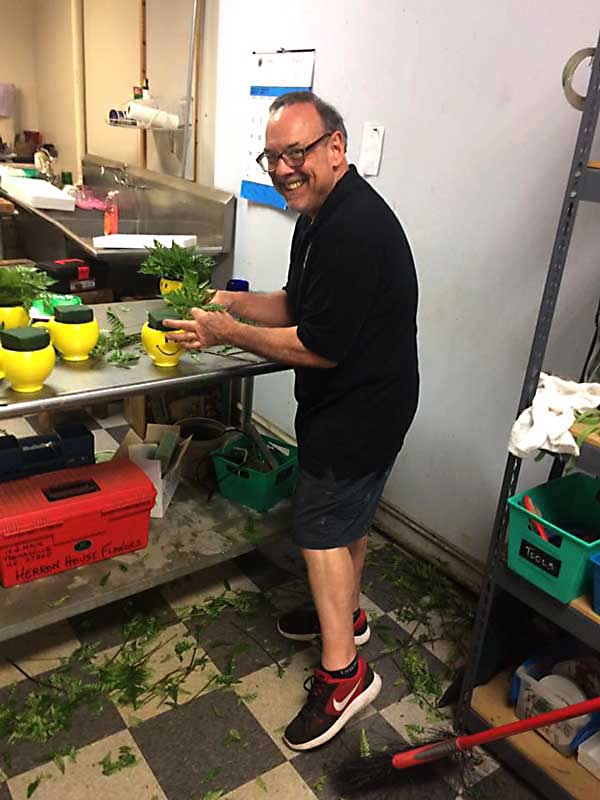 John Having Fun